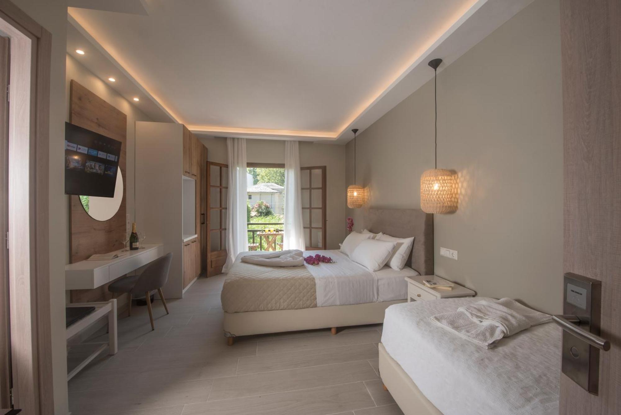 Hermes Hotel Chorefton Esterno foto